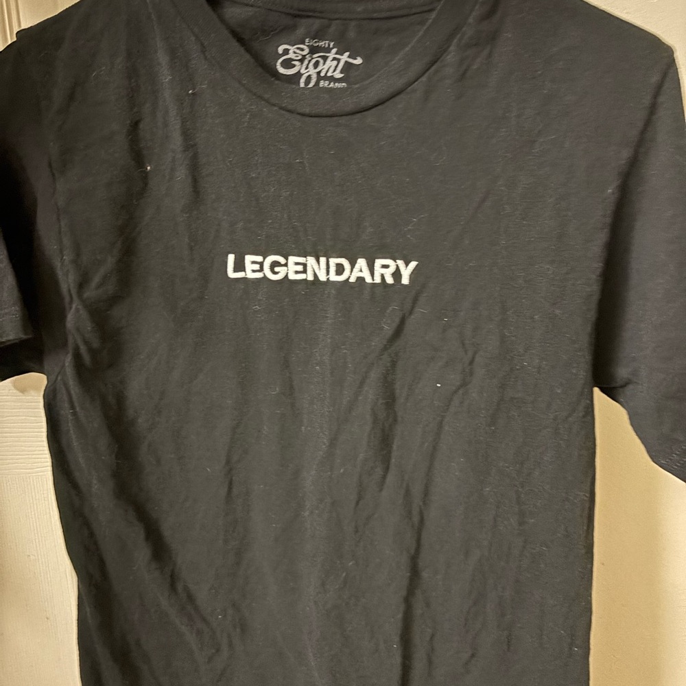 Eighty Eight Black 'Legendary' Tee